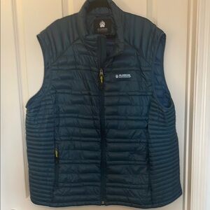 Duluth Trading Co Alaskan Hardgear Teal Down Puffer Vest
